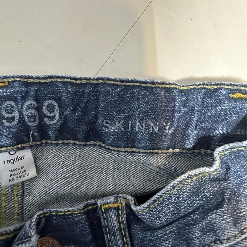 GAP kids skinny jeans with adjustable waist size 8R